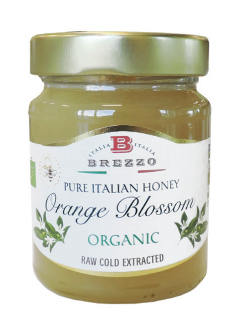 BREZZO Orange Blossom Organic Honey 350gr