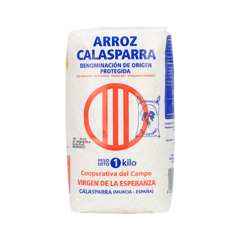 CALASPARRA White Paella rice DOP 1kg