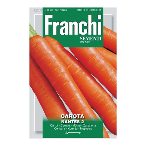 FRANCHI SEEDS Carrot Nantese Of Chioggia