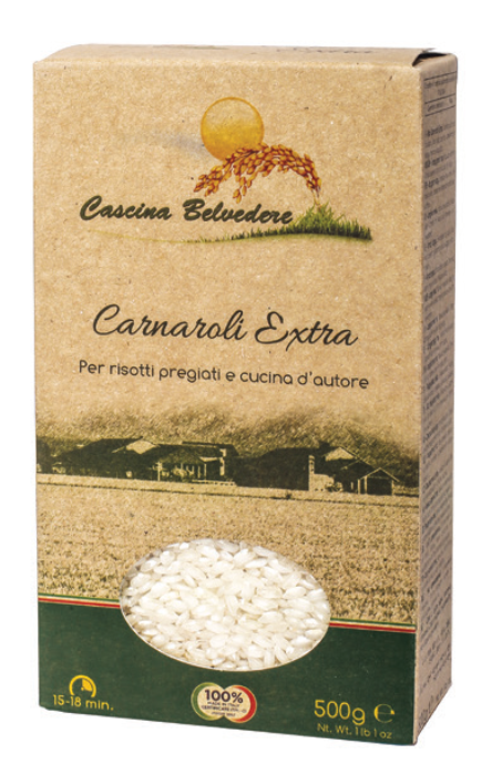 CASCINA BELVEDERE Organic Carnaroli Rice 500gr