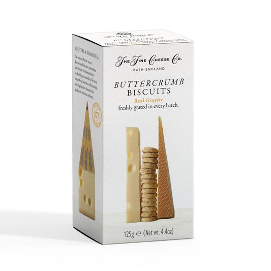 THE FINE CHEESE CO. Gruyere Buttercrumb Biscuits
