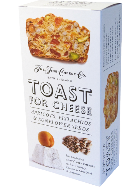 THE FINE CHEESE CO. Apricots, Pistachios & Sunflower Seeds Toast for Cheese 100gr