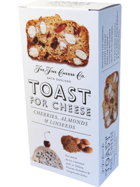 THE FINE CHEESE CO. Cherries, Almonds & Linseeds Toast for Cheese 100gr