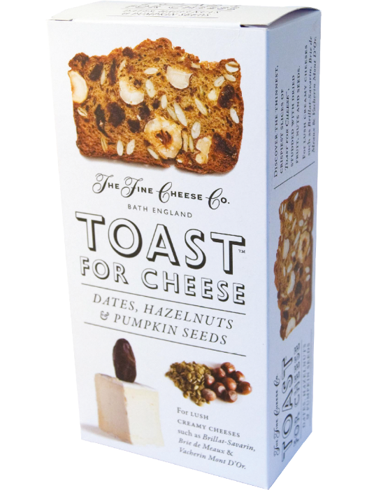 THE FINE CHEESE CO. Dates, Hazelnuts & Pumpkin Seeds Toast for Cheese 100gr