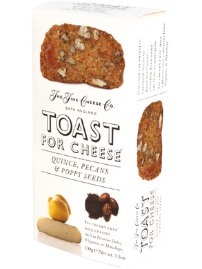 THE FINE CHEESE CO. Quince, Pecans & Poppy Seeds Toast for Cheese 100gr