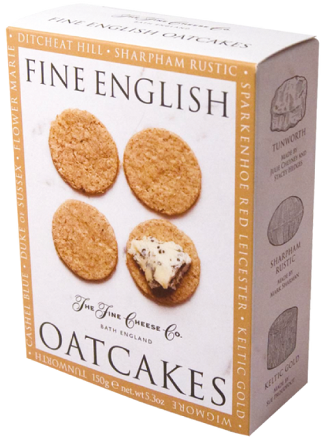 THE FINE CHEESE CO. Fine English Oatcake Rounds 150gr