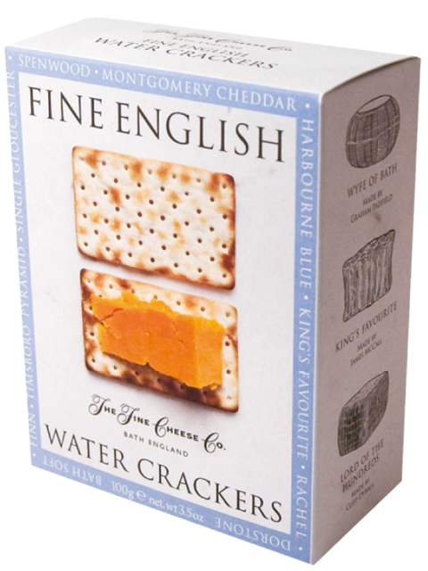 THE FINE CHEESE CO. Fine English Water Crackers 100gr