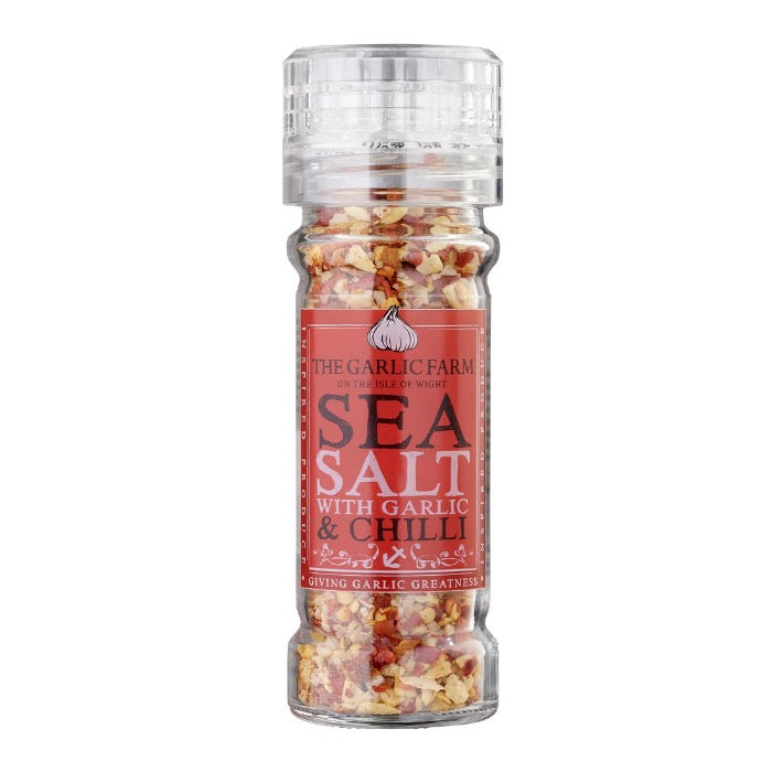 The Garlic Farm Garlic Sea Salt with Chilli
