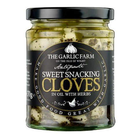THE GARLIC FARM Sweet Snacking Cloves with Herbs 270g
