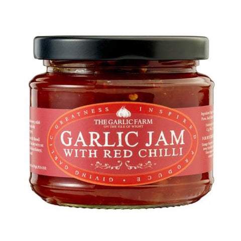 THE GARLIC FARM Garlic Jam with Red Chilli 240g