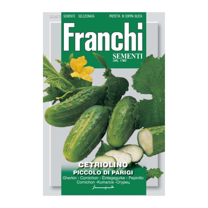 FRANCHI SEEDS Cornichon Gherkin piccolo di Parigi