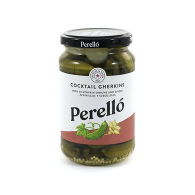 PERELLO Cocktail Gherkins 190g