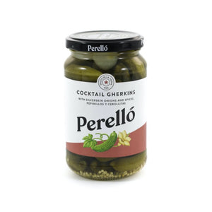 PERELLO Cocktail Gherkins 190g