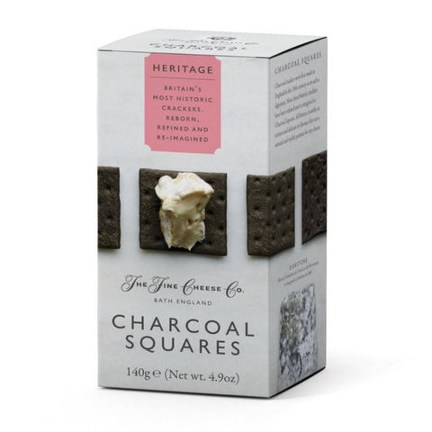 THE FINE CHEESE CO. The Heritage Range Charcoal Squares 140g