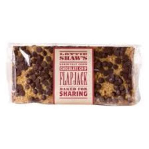 LOTTIE SHAW'S Belgian Chocolate Chip Flapjack 300g