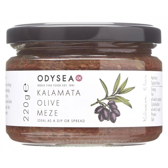 Odysea Kalamata Olive Meze with Capers 220g