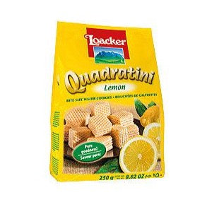 LOACKER Quadratini Wafer Lemon 250g