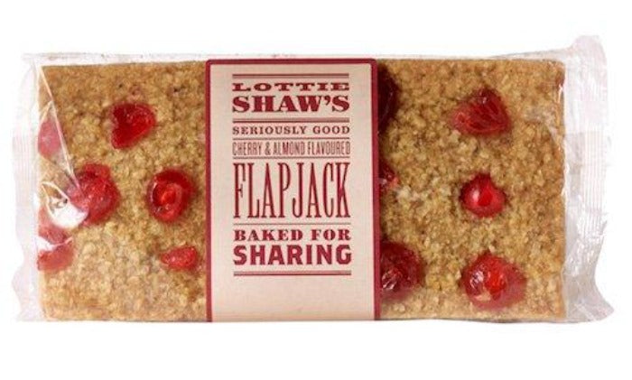 LOTTIE SHAW'S Cherry & Almond Flapjack 300g