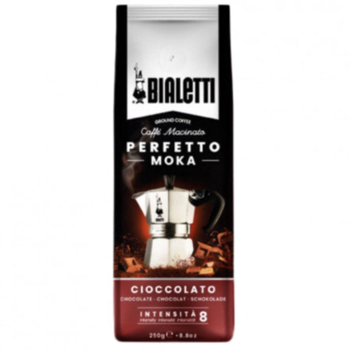 BIALETTI Perfetto Moka Chocolate Ground Coffee 250g