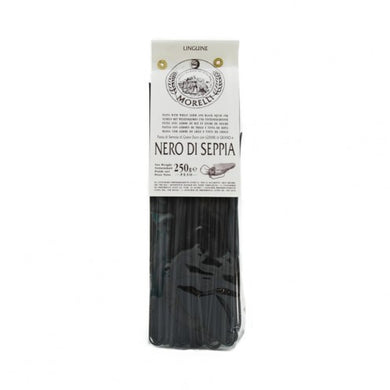 MORELLI LINGUINE SQUID INK 250 GR