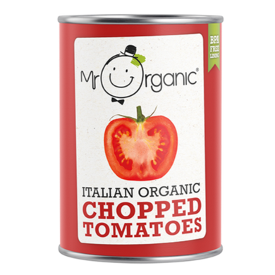 MR ORGANIC Italian Organic Chopped Tomatoes 400gr