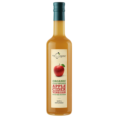 MR ORGANIC Cold Pressed Apple Cider Vinegar With The Mother 500ml