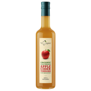 MR ORGANIC Cold Pressed Apple Cider Vinegar With The Mother 500ml