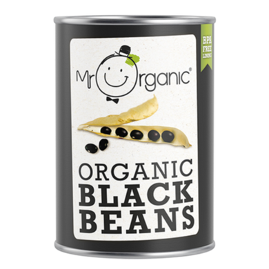 MR ORGANIC Organic Black Beans 400gr