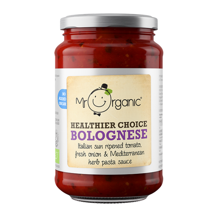 MR ORGANIC Healthier Choice Bolognese Pasta Sauce 350g