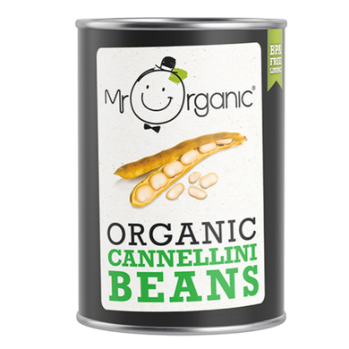 MR ORGANIC Organic Cannellini Beans 400gr