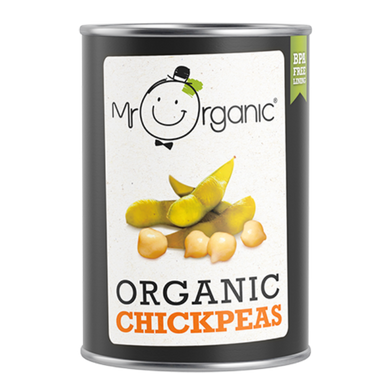 MR ORGANIC Organic Chickpeas 400gr