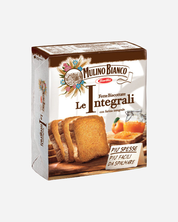 MULINO BIANCO Fette Biscottate Wholemeal Slices 315gr