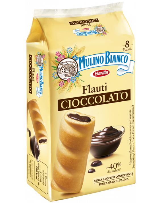 Mulino Bianco Flauti Chocolate 280g