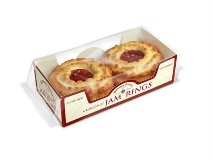 PATTESON'S Gluten Free Jam Coconut Rings