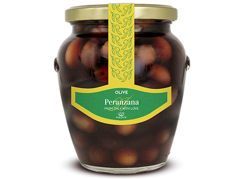 PARENTE Peranzana Black Olives 570g