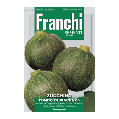 FRANCHI SEEDS Courgette Tondo Di Piacenza