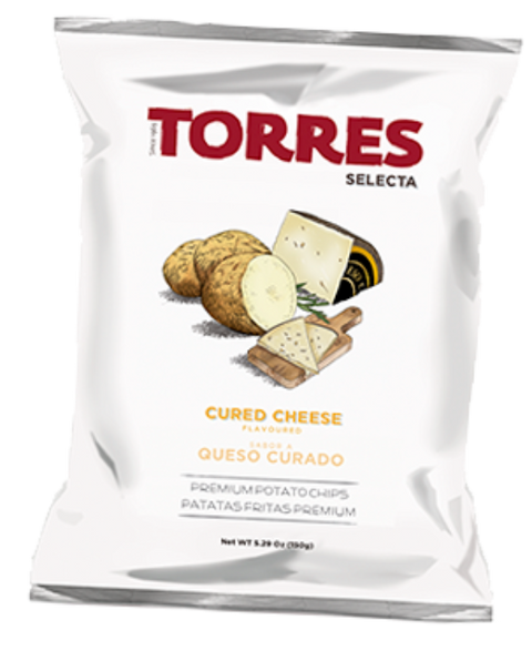 TORRES IBERICO Cured Cheese flavoured Potato Chips 150g