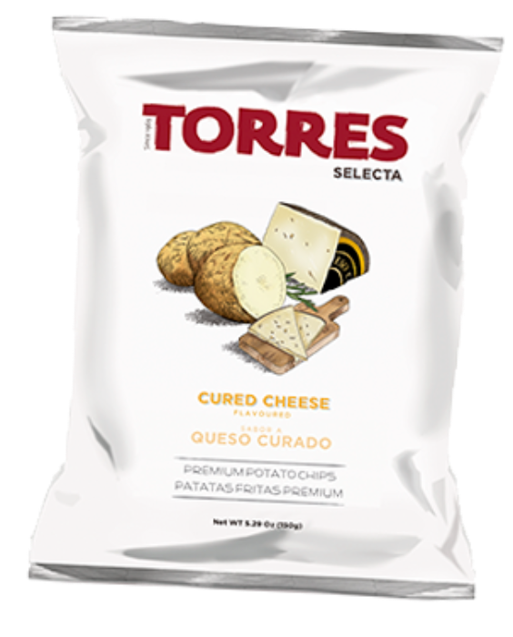 TORRES IBERICO Cured Cheese flavoured Potato Chips 150g