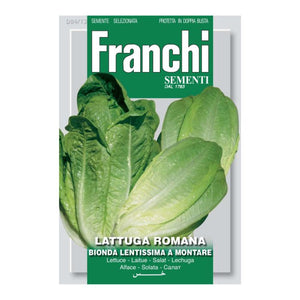 FRANCHI SEEDS Romaine Lettuce Lentissima