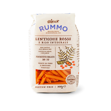 RUMMO Lentil Pennette Rigate 300gr