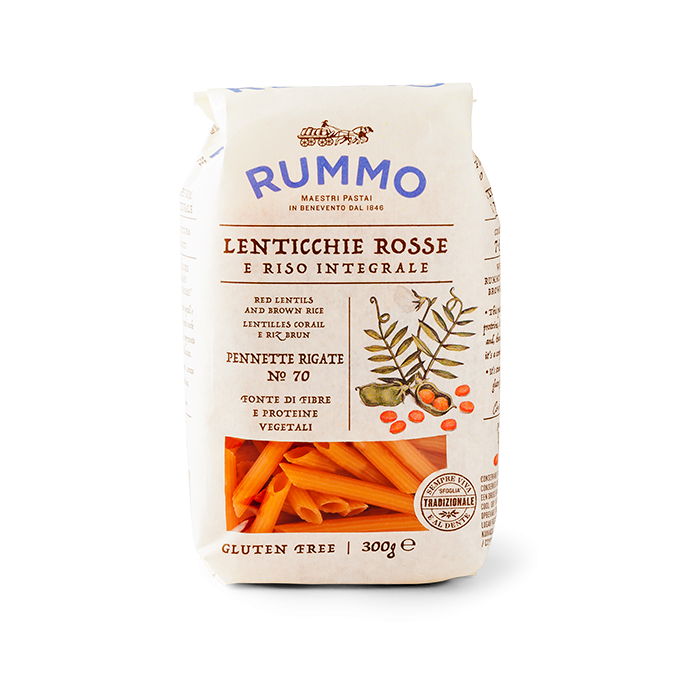 RUMMO Lentil Pennette Rigate 300gr