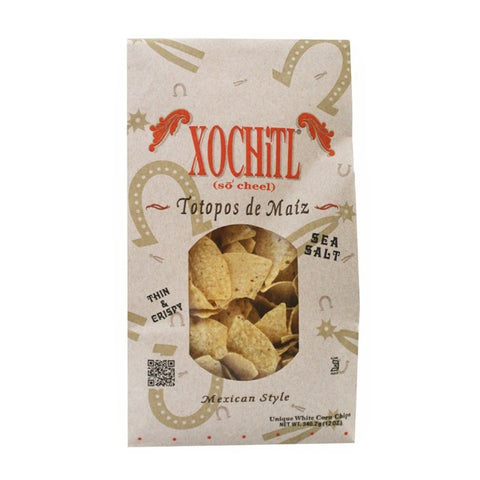 XOCHITL Organic White Corn Tortilla Chips 340g