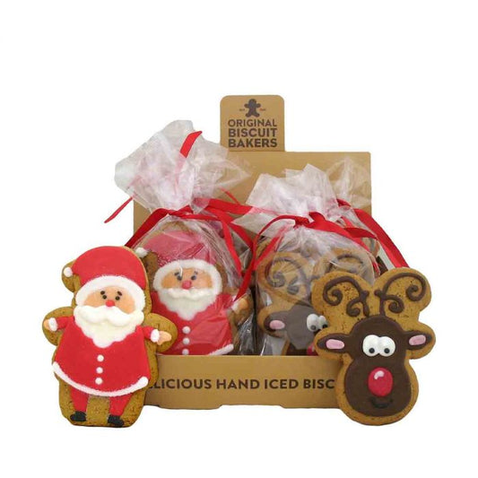 ORIGINAL BISCUIT BAKERS Gingerbread Deluxe Reindeer & Santa