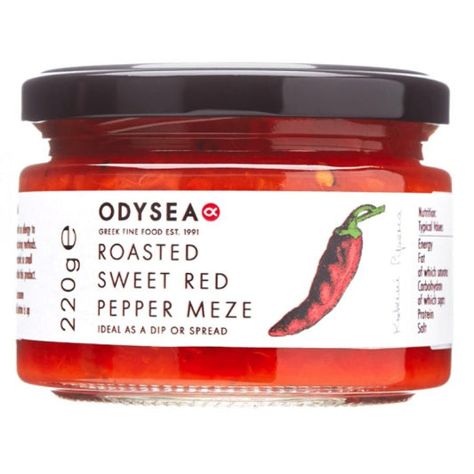 ODYSEA Roasted Sweet Red Pepper Meze 220g