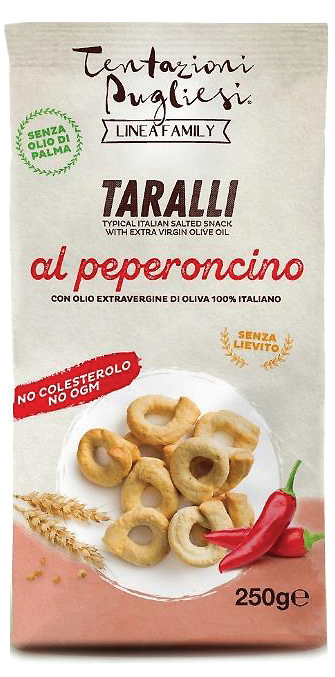 TENTAZIONI PUGLIESI Chilli Taralli 250g