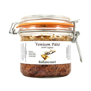 BALLANCOURT Venison Pâté With Cognac Clip Top Jar 280g