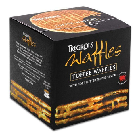 TREGROES Butter Toffee Waffles 270g