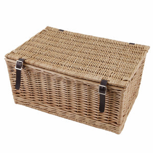 MEDIUM WICKER HAMPER 20   INCH