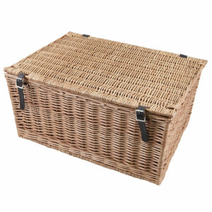 LARGE WICKER HAMPER 24   INCH